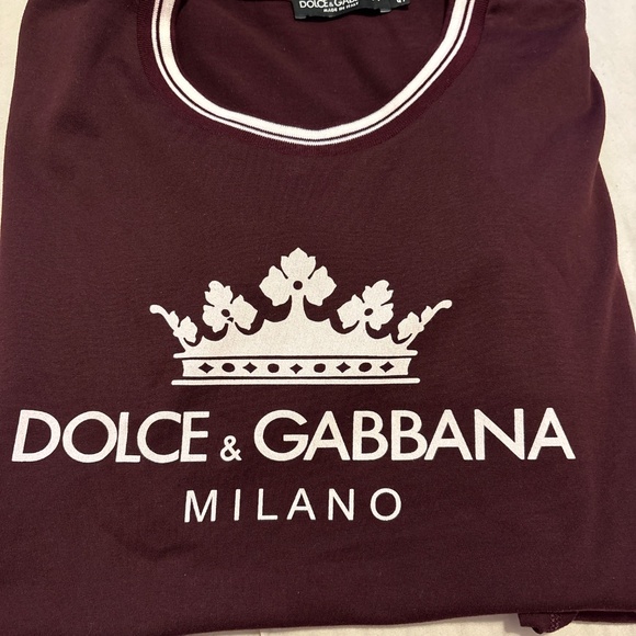 Men’s size 52 Solce & Gabbana Milano T Shirt - Picture 2 of 3
